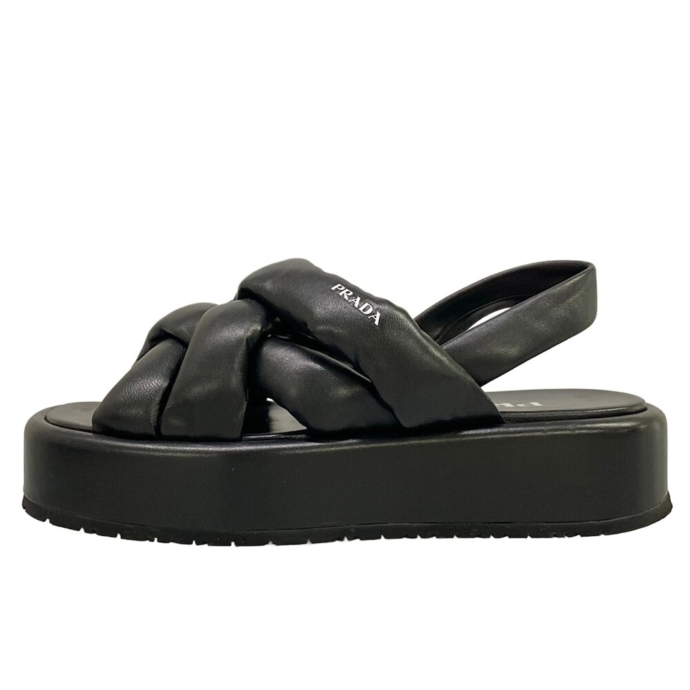 Prada Black Nappa Leather Women's #328592P82B